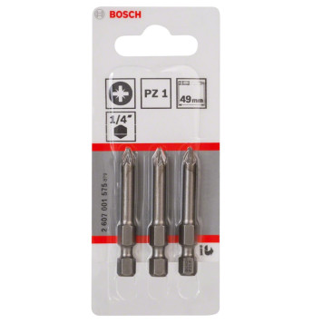 Набор бит Bosch 3шт 49ММ PZ1 XH(575)