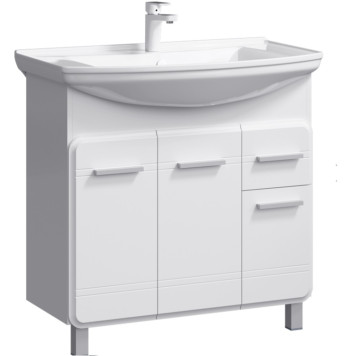 AQ KOR0108 Корсика Тумба под умывальник напольная, 880х850х510 мм KOR0108
