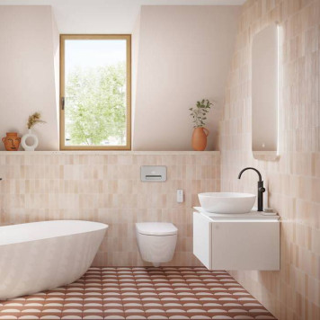 Villeroy Boch Artis Раковина круглая 43xh12см, без перелива, CeramicPlus, цвет: альпийский белый-2