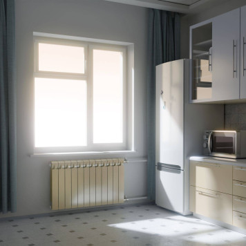 Rifar Monolit 500 6 секций, боковое подключение (айвори)-4