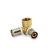 Водорозетка пресс-В 16 х 1/2 x 16 3-х плоскостная