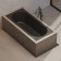 Dea Design Ease Ванна 170х75хh58cм., встраиваемая, цвет grey brown. DD8676 1700 6