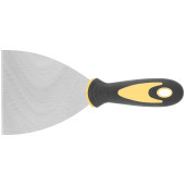 Шпатель, нерж.сталь, прорезиненная ручка  4 (100 мм)
