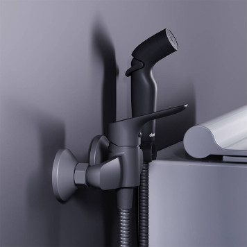 778000300 Смеситель для душа с гигиеническим душем-1