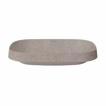 Kerama Marazzi Magica Раковина встраиваемая сверху, 65.5х42см., без отв., цвет: серый камень. MA.wbi.65\STG-1