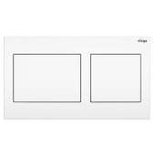 Клавиша смыва, Viega, Prevista, Visign for Style 21, для унитаза, механический, шгв 220-8-130, цвет-альпийский белый