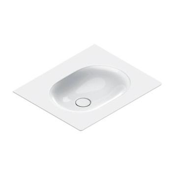 Catalano Sfera Раковина консоль 60x50см, без отв., цвет: белый глянцевый. 0520610001