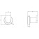 Gessi Emporio accessories Крючок, подвесной, цвет: Black XL