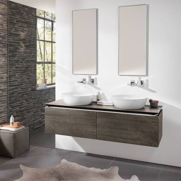 Villeroy Boch Artis Раковина круглая 43xh12см, без перелива, CeramicPlus, цвет: альпийский белый-1