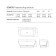 Dea Design Edge Ванна 170x80xh57.5см, отдельностоящая, цвет: белый