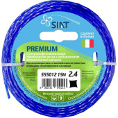 Леска для триммера Siat Premium 2,4 мм/15м, крученый квадрат