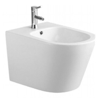 Биде, Splendy, Bliss, подвесной, шгв 360-525-320, Crystal glaze, цвет-белый