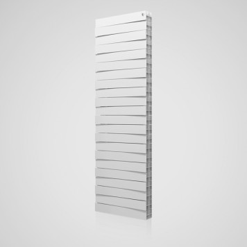 Биметаллический радиатор Royal Thermo PianoForte TOWER, Bianco Traffico, количество секций 22 RTPFTBT22