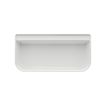 Laufen Sonar Ванна 160x81.5х46см, пристенная, с слив-переливом, материал: композит, цвет: белый. 2.2034.7.000.000.1-2