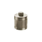 Bertocci Officina 01 Контейнер с крышкой, настольный, цвет: никель матовый. 127 7532 6050