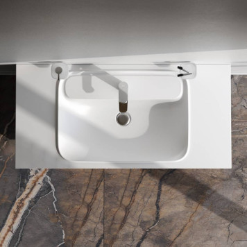 M8FFUX1002WM База под раковину, 2 ящика, 100 см, белый матовый-3