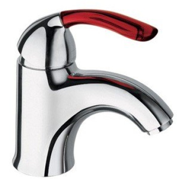 AQ 490 07 (RED/Chr) Ручка для смесителя 221 AQ49007