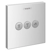 Hansgrohe ShowerSelect Запорный вентиль, с переключением на 3 выхода, цвет: хром	. 15764000