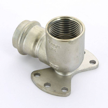 Водорозетка пресс нержавеющая сталь Sanpress Inox VIEGA 22х1-3