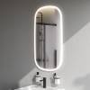 M8FMOX0551WGH Зеркало универсальное с контурной LED-подсветкой, ИК- сенсором, вытянутое, 55*100 см
