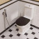 Kerama Marazzi Pompei Сиденье для напольного унитаза, цвет: черное глянцевое