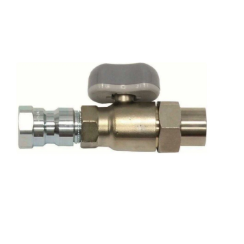 Проходной газовый кран 1/2