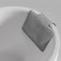 Salini Подушка для ванны 49.5x35.5x7cм , цвет: Grey. 1904201G