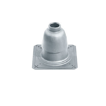 Колпак шахты с оголовком и забором воздуха, алюминий