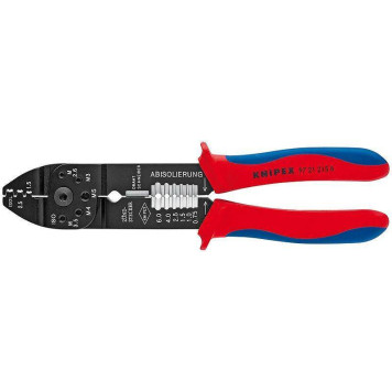 Клещи зажимные опрессовочные черненые 230 мм KNIPEX 9721215B