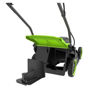 Газонокосилка аккумуляторная Greenworks GD40LM361, 40V (АКБ 4Ач и ЗУ)-9