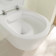 VilleroyBoch Avento Унитаз 37х53х31см.,подвесной, безободковый, в комплекте сиденье SlimSeat с микролифтом, цвет: альпийский белый. 5656RS01