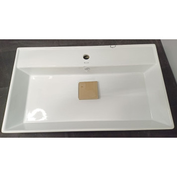 SaleAQ4610119205126 Киров Вилис 800 Раковина 810х470х150 мм, с отв. под смес, с отв. перел, кер. нак Sale4610119205126_1080