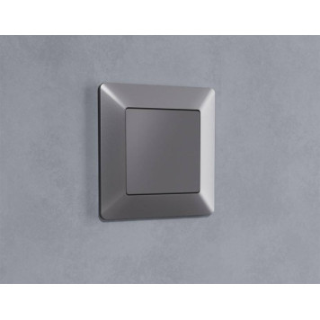 Рамка на 1 пост Ambrella Volt Line AF110501-1