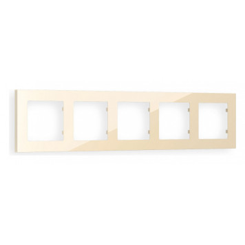 Рамка на 5 постов Ambrella Volt Techno AF220305