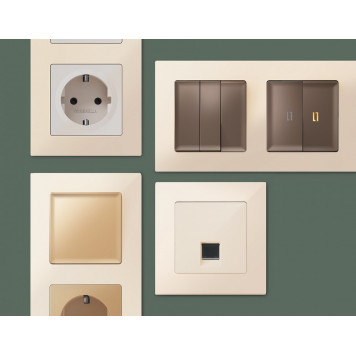 Рамка на 5 постов Ambrella Volt Techno AF220305-1