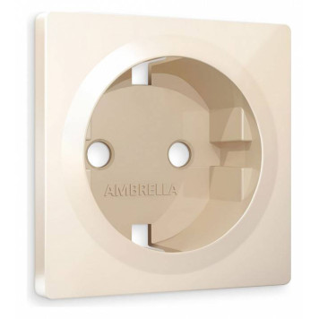 Накладка для розетки с заземлением Ambrella Volt Quant AP3060