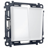 Выключатель перекрестный двухклавишный без рамки Ambrella Volt MA MA123030