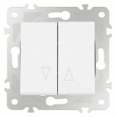 Выключатель для жалюзи без рамки Arte Milano 203 203.38-2.white