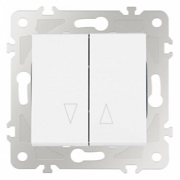 Выключатель для жалюзи без рамки Arte Milano 203 203.38-2.white