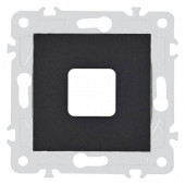 Розетка для вывод кабеля без рамки Arte Milano am-203 203.49-1.black
