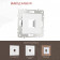 Розетка для вывод кабеля без рамки Arte Milano am-203 203.49-1.white