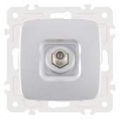 ТВ-розетка без рамки Arte Milano am-205 205.42-1.silver