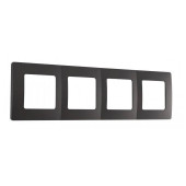 Рамка на 4 поста Arte Milano am-517.17 517.17-4.black