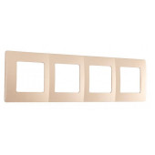 Рамка на 4 поста Arte Milano am-517.17 517.17-4.shampan