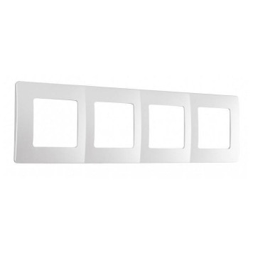 Рамка на 4 поста Arte Milano am-517.17 517.17-4.silver