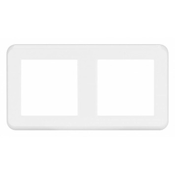 Рамка на 2 поста Arlight FRM 043776