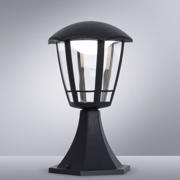Наземный низкий светильник Arte Lamp Enif A6064FN-1BK-1