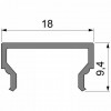 Профиль накладной Deko-Light H-01-12 984023