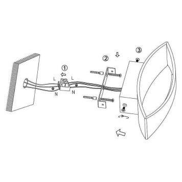 Накладной светильник DesignLed Ole GW-A715-5-WH-NW-8