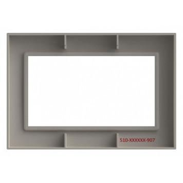 Рамка для двойной розетки Elbi Eleсtriс Vega 510-010200-908-3